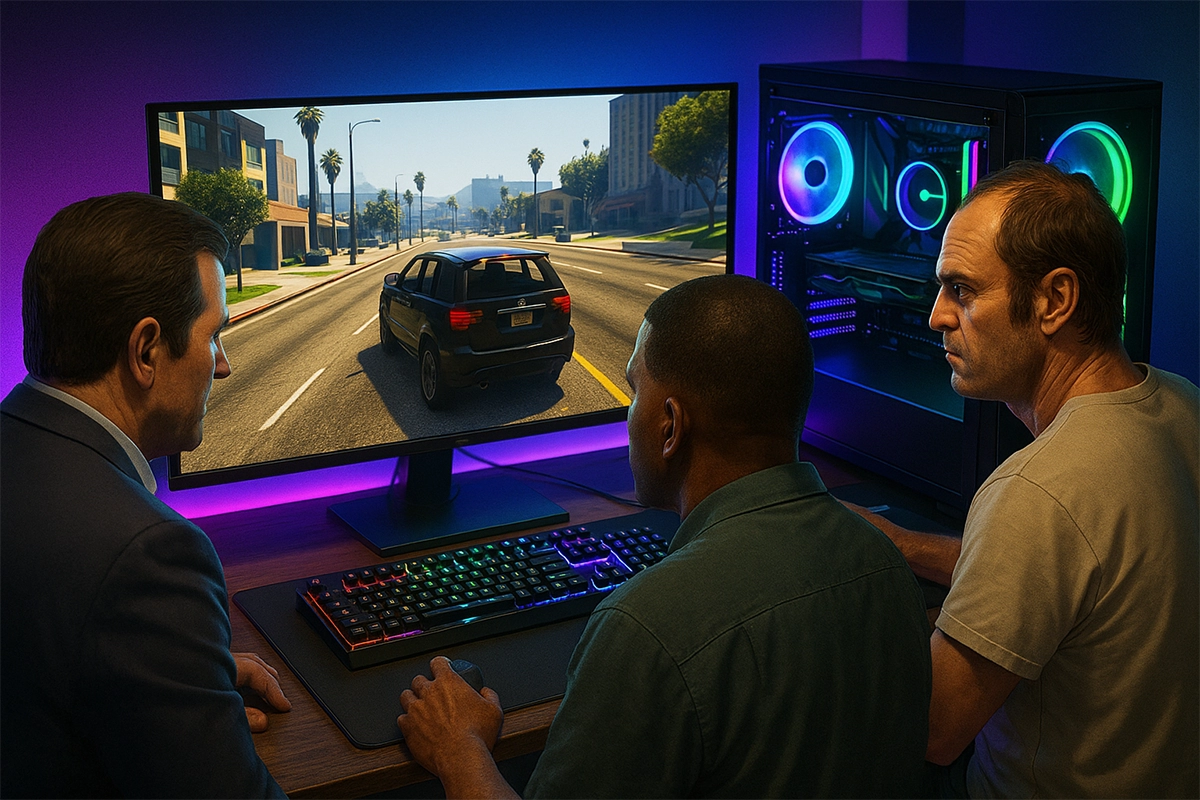 سیستم مورد نیاز gta v