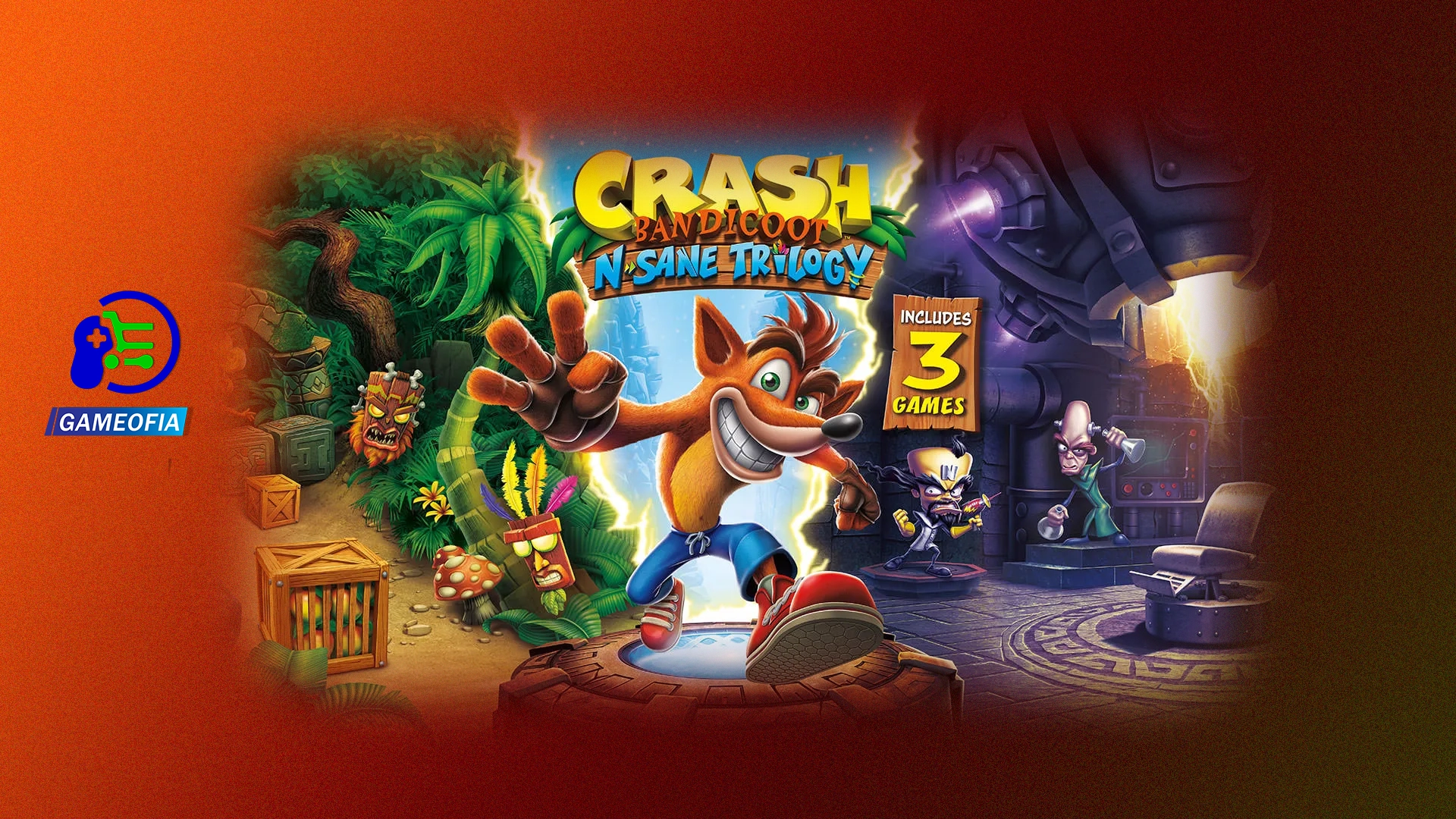 رتبه 4- Crash Bandicoot N. Sane Trilogy