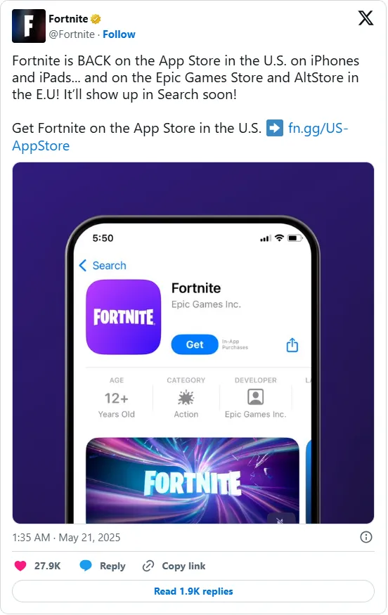 فورتنایت-برای-آیفون