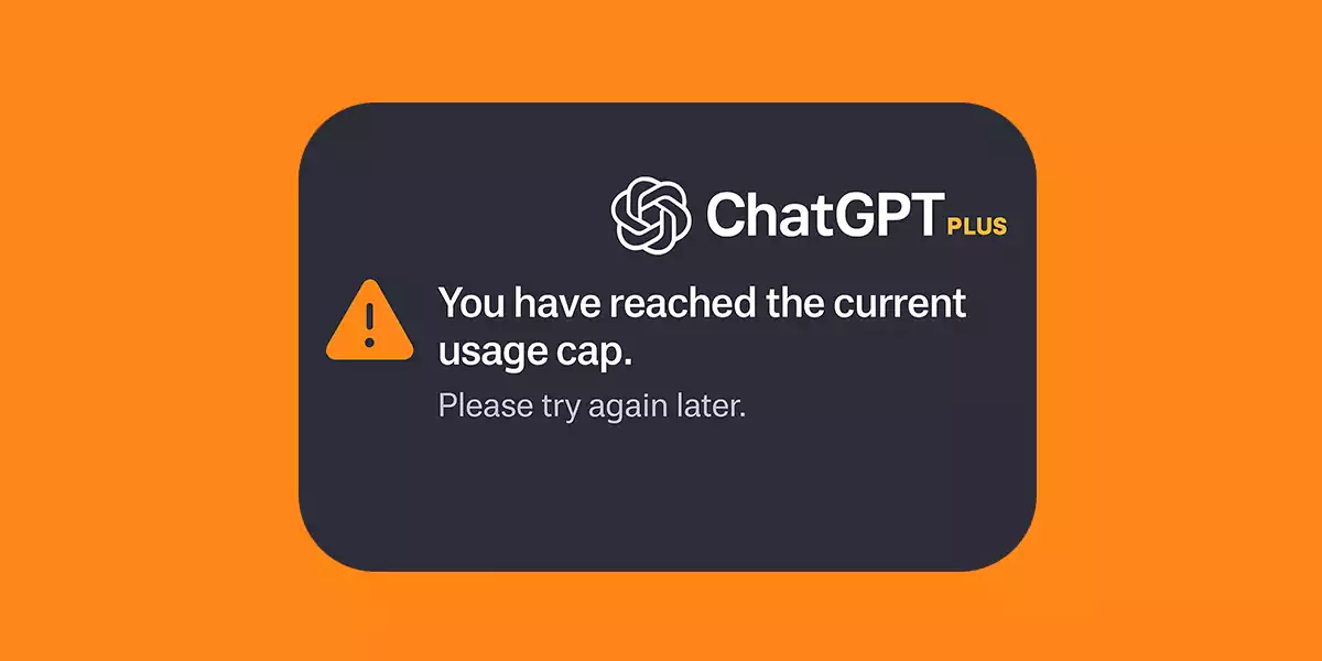 مدیریت خطای Usage Cap در ChatGPT Plus