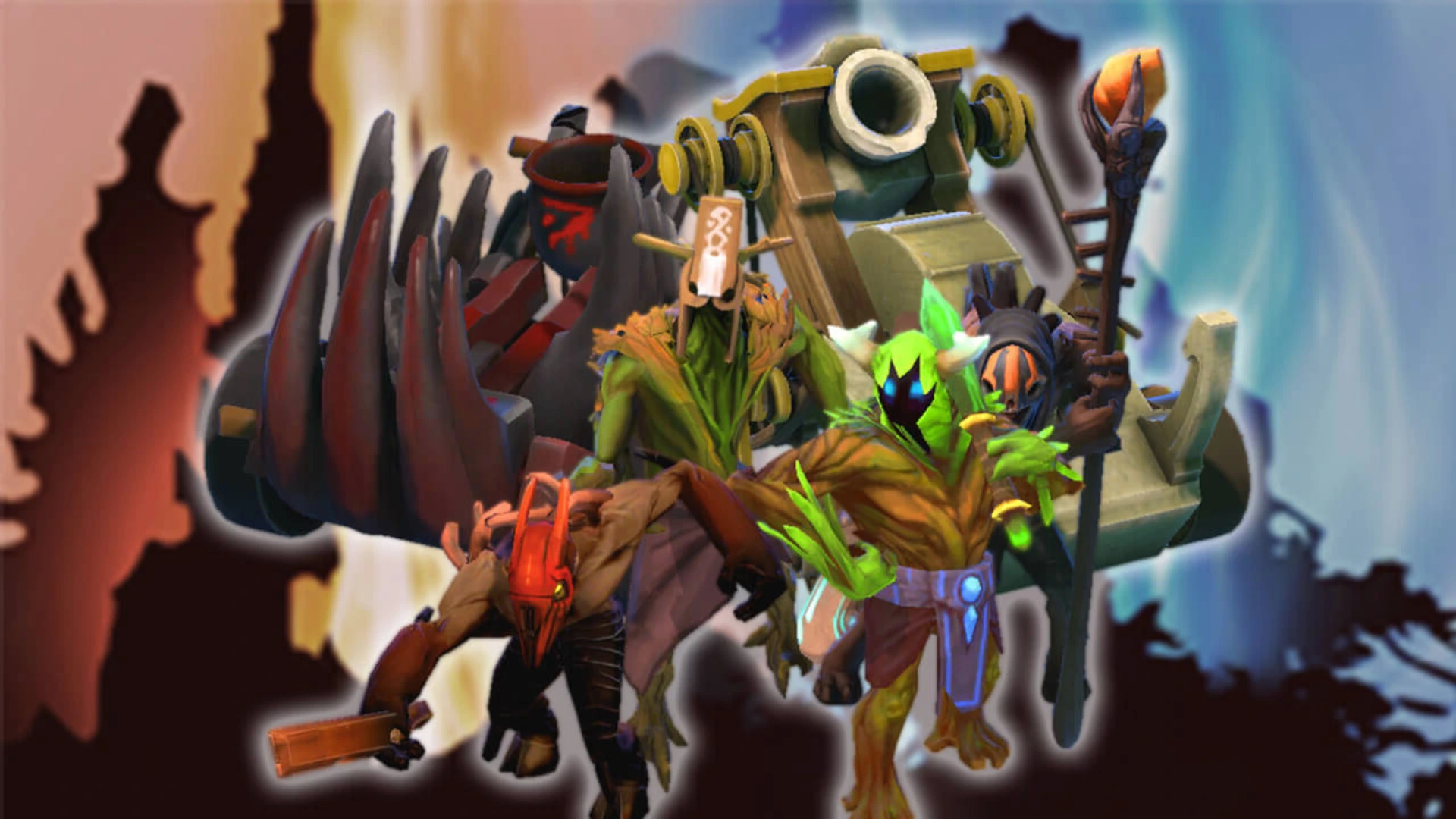 Pull و Stack در بازی DOTA2